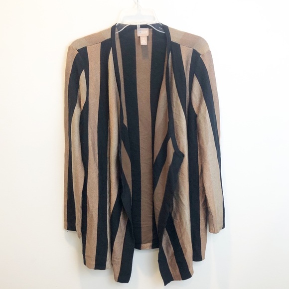 Chico’s open front cardigan size 1 - Picture 1 of 5
